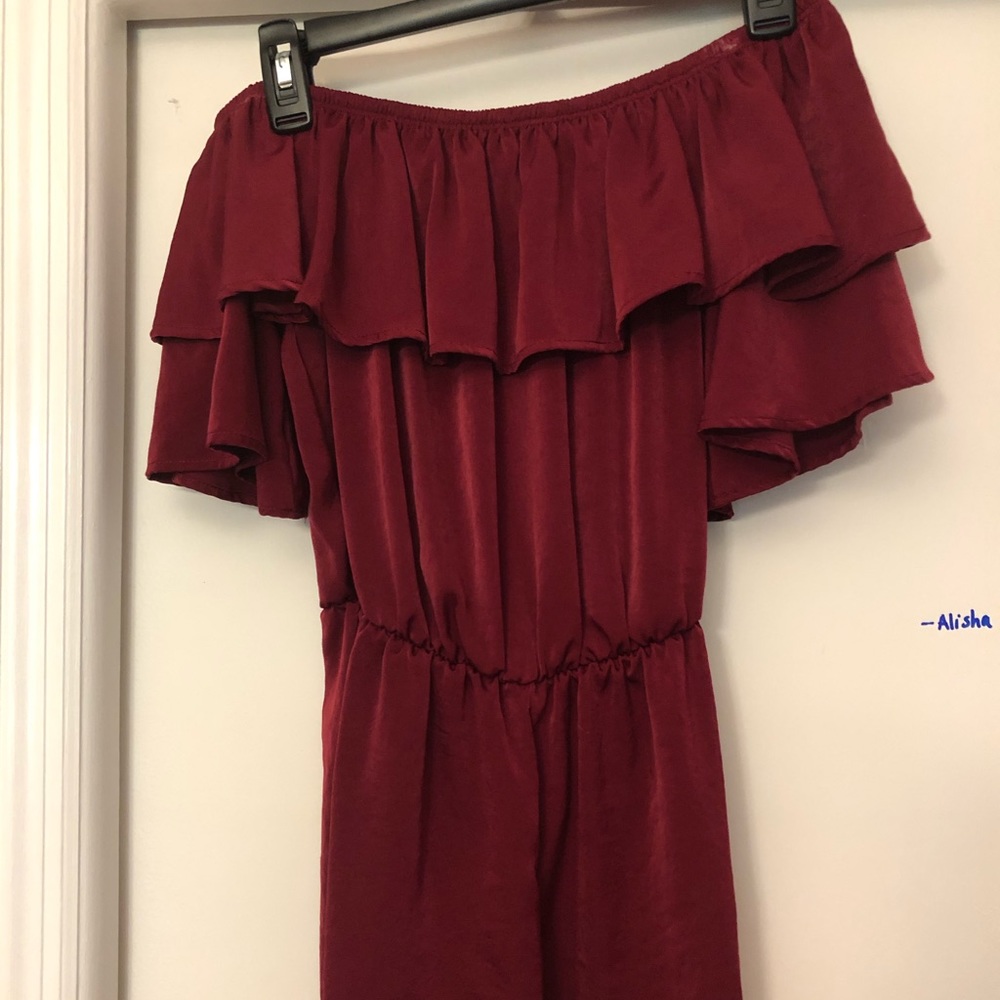 Off the shoulder romper